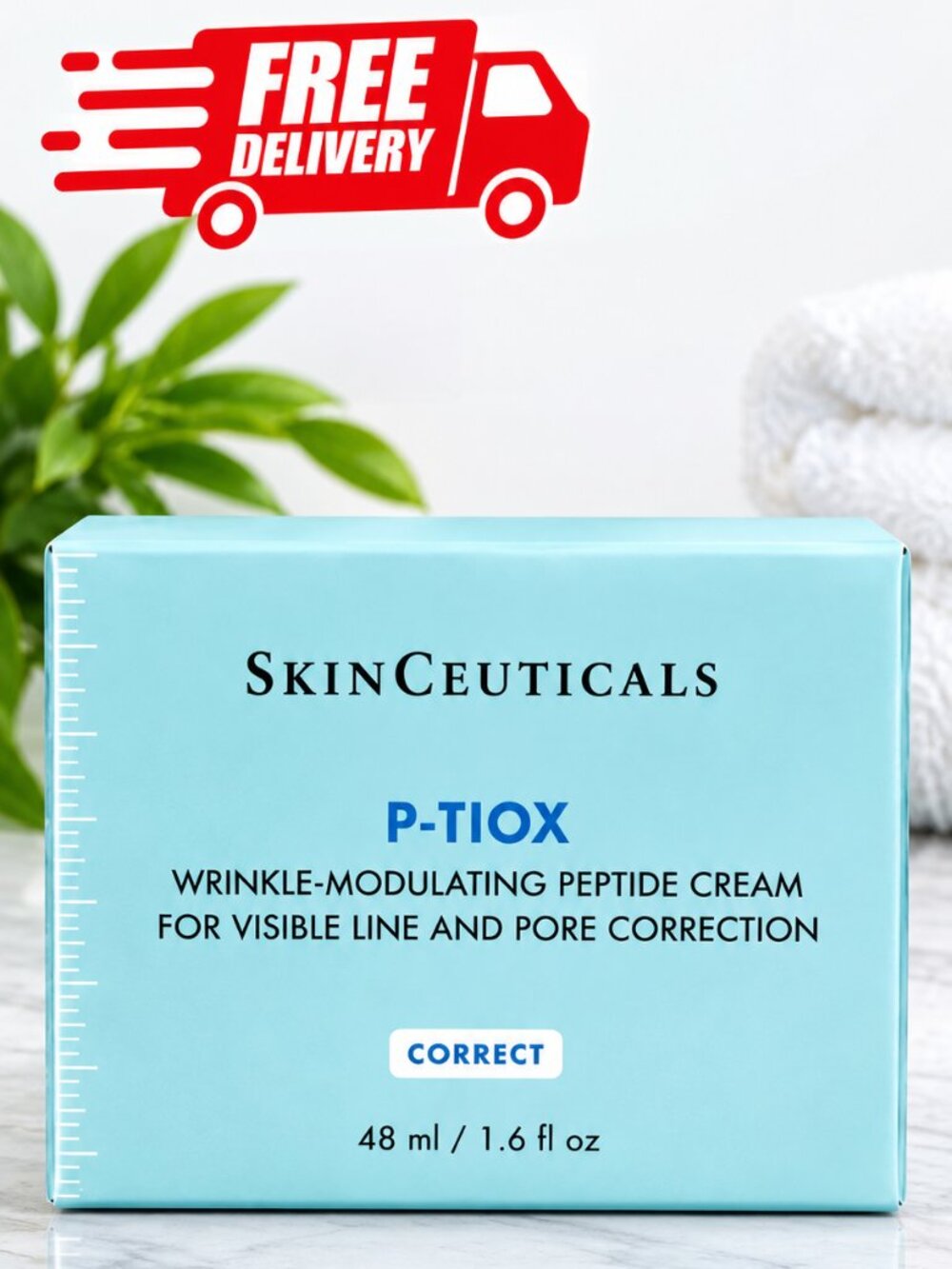 SkinCeuticals P-TIOX Peptide Cream 48ml / 1.6 oz – Tester – New